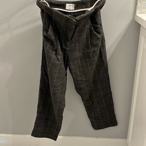 Wilfred Plaid Cropped Pants